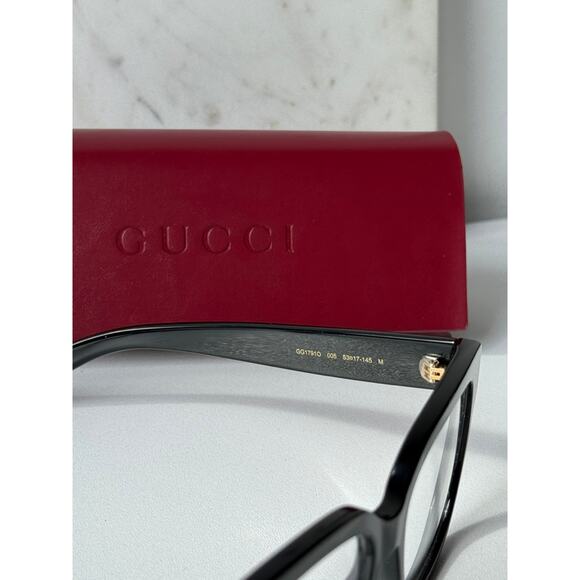 NEW Gucci GG1791O Black Cat Eye Eyeglasses Frames main image 5